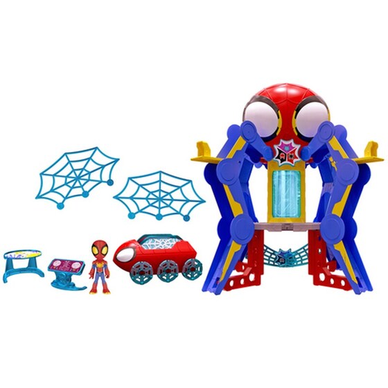 Hasbro Marvel Spidey And His Amazing Friends - Web Spinners Web Quarters (F6723) image 2
