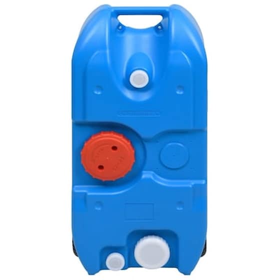 Vidaxl Δεξαμενή Νερού Κάμπινγκ Με Ρόδες Μπλε 40 Λίτρα image 2