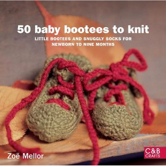50 BABY BOOTEES TO KNIT image 0