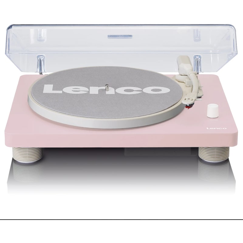 Πικάπ Lenco LS-50 Με Ενσωματωμένα Ηχεία – Ροζ