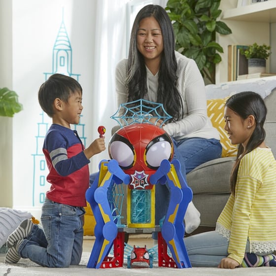 Hasbro Marvel Spidey And His Amazing Friends - Web Spinners Web Quarters (F6723) image 18