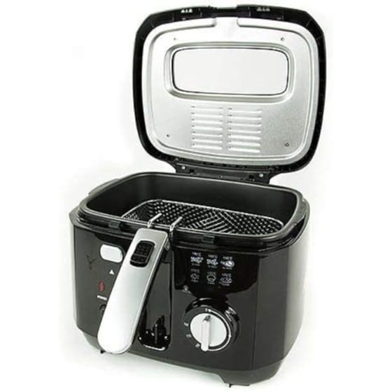 MESKO MS 4908 με Καπάκι 1800 W 2.5 L Μαύρο Φριτέζα Λαδιού image 3