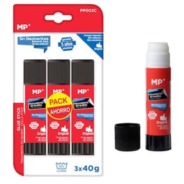 Mp Κόλλα Στικ Pp002c, Διάφανη, 40g, 3τμχ