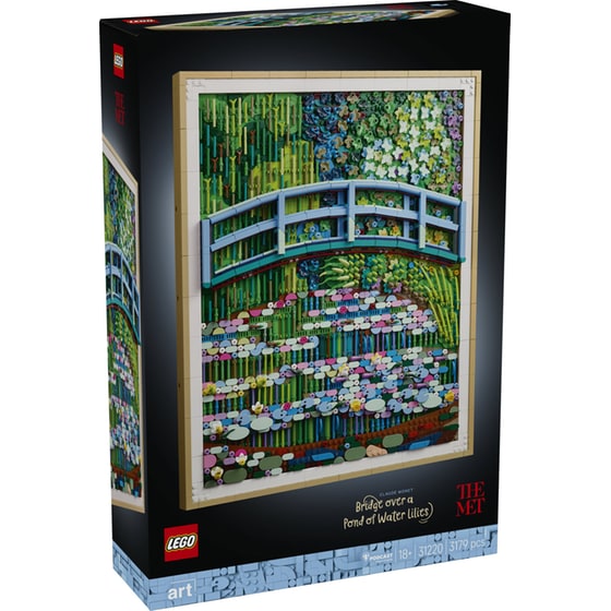 LEGO® Art Claude Monet – Bridge over a Pond of Water Lilies (31220) image 0
