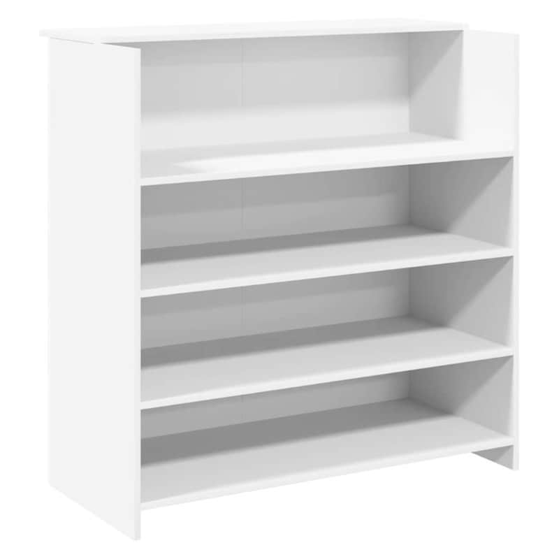 Γραφείο Υποδοχής VidaXL από Τεχνητό Ξύλο 100x50x103,5 cm - Λευκό