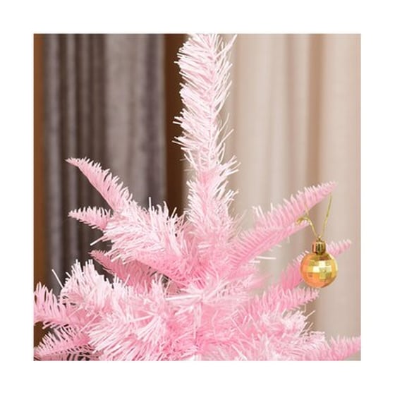 Χριστουγεννιάτικο Δέντρο Χρώματος Ροζ 1.50 M Homcom 830-355v01 image 2