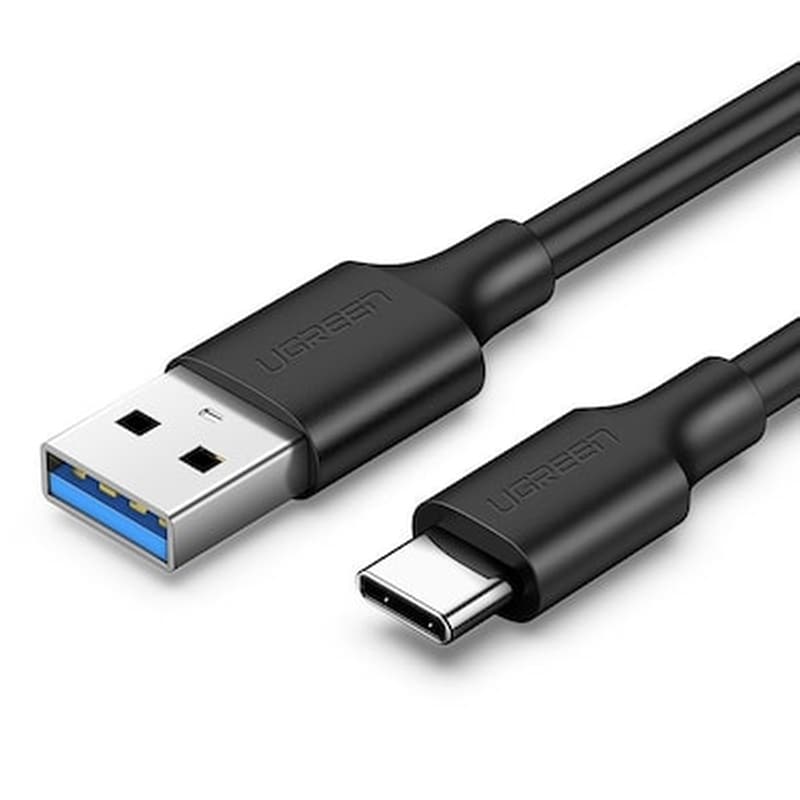 Καλώδιο δεδομένων Ugreen Usb to Usb-C 3A 1m - Black