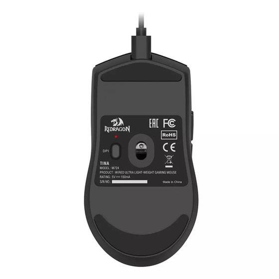 Redragon K1NG M724 Gaming Ενσύρματο Ποντίκι - Black image 2