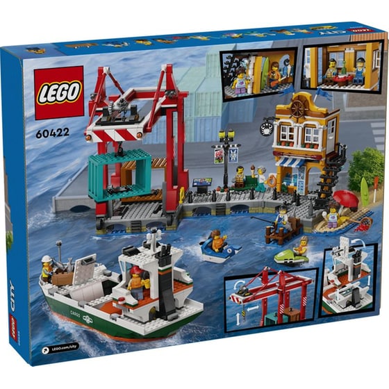 LEGO® City Seaside Harbor with Cargo Ship (60422) image 8