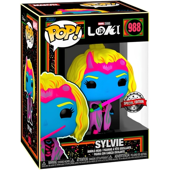 Funko Pop! Marvel - Loki - Sylvie (Blacklight) #988 image 1