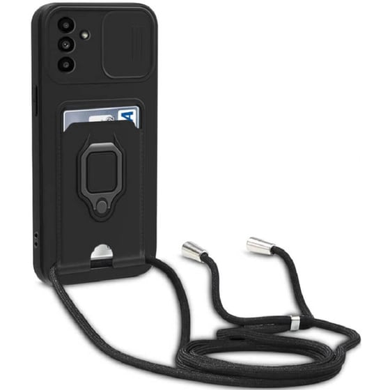Θήκη Samsung Galaxy A14 - Bodycell Multifunction - Μαύρο image 1
