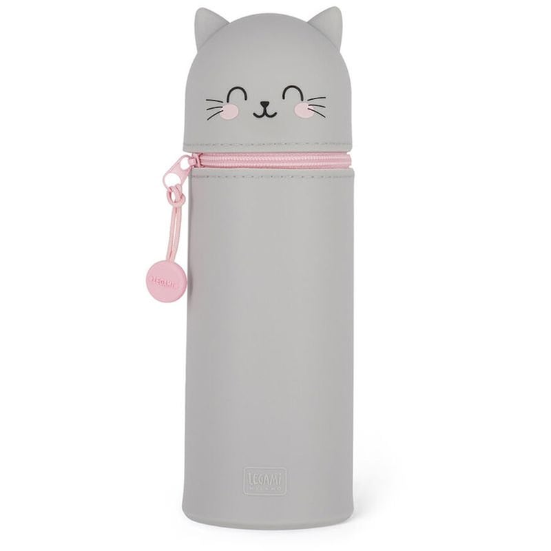 Κασετίνα Σιλικόνης Legami Kawaii 2in1 Kitty