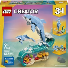 LEGO® Creator 3 σε 1 Θαλάσσια Ζώα: Όμορφα Δελφίνια (31385)