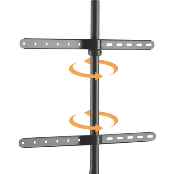 Βάση Τηλεόρασης Δαπέδου Brateck FS12-46F Σταθερή 45'' - 65'' έως 32 kg image 1