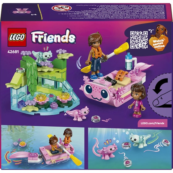LEGO® Friends Βάρκα-Αξολότλ για Περιπέτειες (42681) image 8