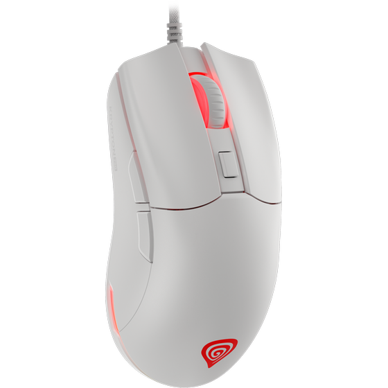 Genesis Krypton 750 Gaming Ενσύρματο Ποντίκι - White image 1
