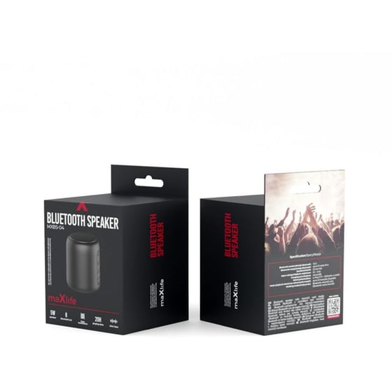 Φορητό Ηχείο Maxlife MXBS-04 3W - Μαύρο image 3