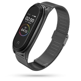 Λουράκι Tech-Protect Milanese για Xiaomi Mi Smart Band 5/Mi Smart Band 6 - Μαύρο
