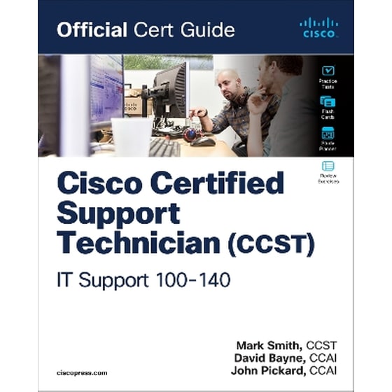 Cisco Certified Support Technician (CCST) IT Support - 100-140 Official Cert Guide image 0