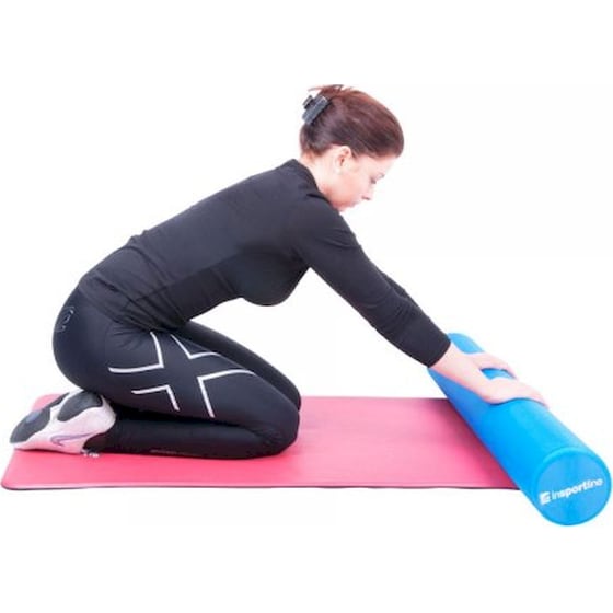 Foam Roller InSPORTline INS-10975 90x15cm - Μπλε image 5