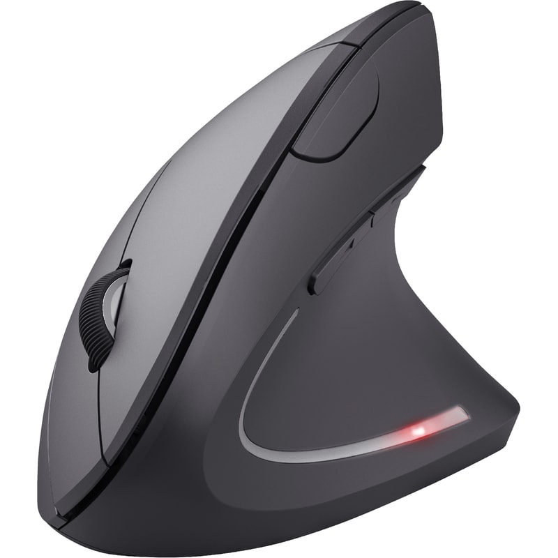 TRUST Trust Verto Ergonomic Ασύρματο Vertical Ποντίκι Μαύρο