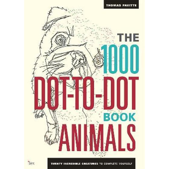 1000 Dot-To-Dot Book: Animals image 0