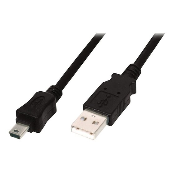 Καλώδιο Digitus USB-A Male σε Mini USB-B Male - 3m image 0