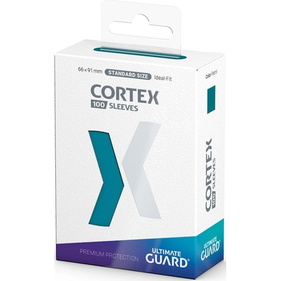 Ultimate Guard Cortex Card Sleeves Standard Size - Petrol (100 Sleeves) image 1