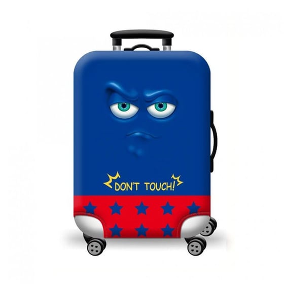 Κάλυμμα Βαλίτσας Amber Medium Angry Face image 0