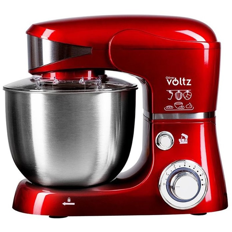 OLIVER VOLTZ Κουζινομηχανή OLIVER VOLTZ 1600 W 5 L Κόκκινο
