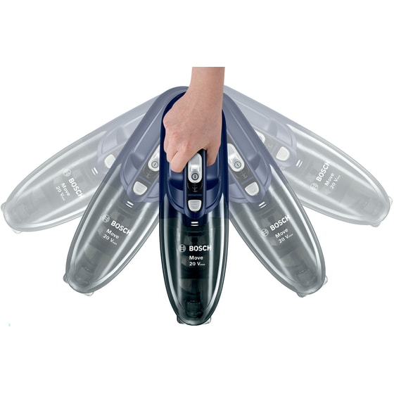 BOSCH BHN20L MOVE LITHIUM 20VMAX 18 V 0.38 lt Μπλε Σκουπάκι Χειρός image 3