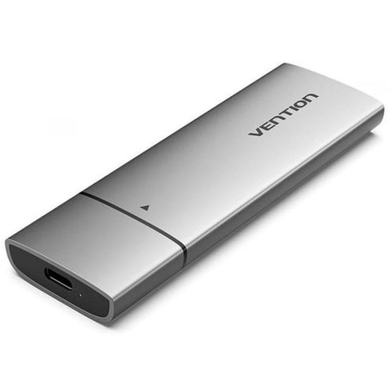 VENTION Vention M.2 Nvme Ssd Enclosure (usb 3.1 Gen 2-c) Gray Aluminum Alloy Type (kpgh0) (venkpgh0)