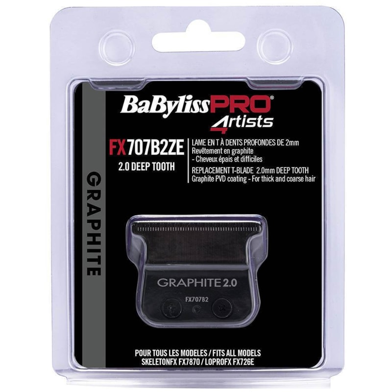 BABYLISS PRO Ανταλλακτικό Κοπτικό BABYLISS Pro 2.0 Deep Tooth Graphite FX707B2ZE