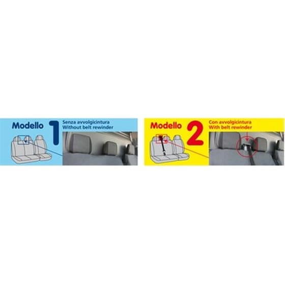 Lampa Καλυμματα Καθισματων Φορτηγου Dots-2 Set Μαυρο-γκρι image 3