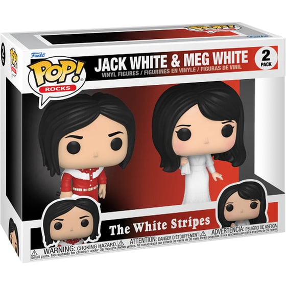 Funko Pop! Rocks - The White Stripes - Jack White & Meg White 2-Pack image 2
