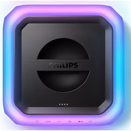 Party Speaker Philips TAX7207 80W Karaoke - Μαύρο image 3