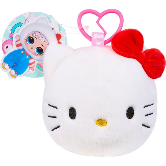 L.O.L. Surprise! MGA Entrertainment Loves Hello Kitty Λούτρινο Αναστρέψιμο Μπρελόκ Έκπληξη - Τυχαία Επιλογή image 4