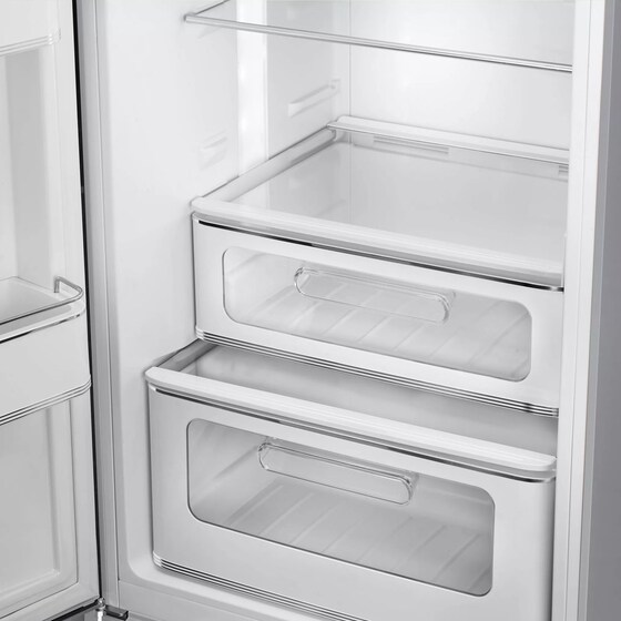SMEG FAB30LSV6 294 Lt Ασημί Δίπορτο Ψυγείο image 6