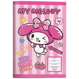 Τετράδιο Καρφίτσα Διακάκης My Melody 17x25cm (1 Τεμάχιο)