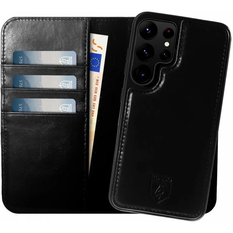 Θήκη Samsung Galaxy S25 Ultra - Rosso Elite Wallet με MagSafe - Black