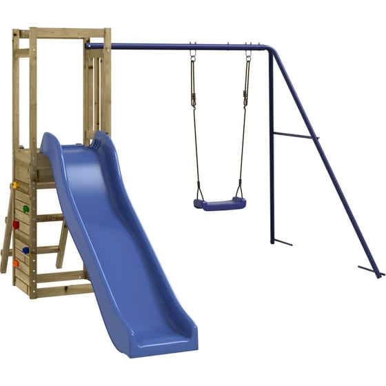 VidaXL Παιδική Χαρά Εξωτερικού Χώρου από Εμποτισμένο Ξύλο Πεύκου image 0