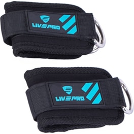 Ιμάντες Γυμναστικής Livepro Β-8711 Αστραγάλου One Size - Μαύρο