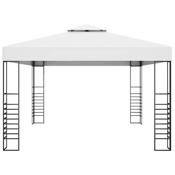 Κιόσκι Vidaxl Ατσάλι 4x3x2.7m - Ανθρακί image 3