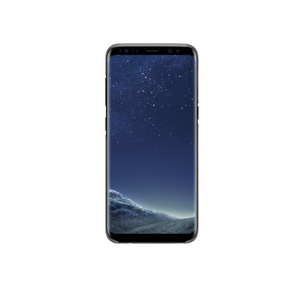 Θήκη Samsung Galaxy S8+ - Samsung Clear Cover - Μαύρο image 1