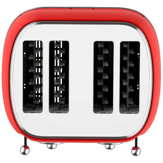 SOGO TOS-SS-5465 4 Θέσεων 1500W Κόκκινο Φρυγανιέρα image 7