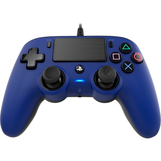 Nacon Wired Compact LED Controller - Χειριστήριο PS4 Μπλέ image 0