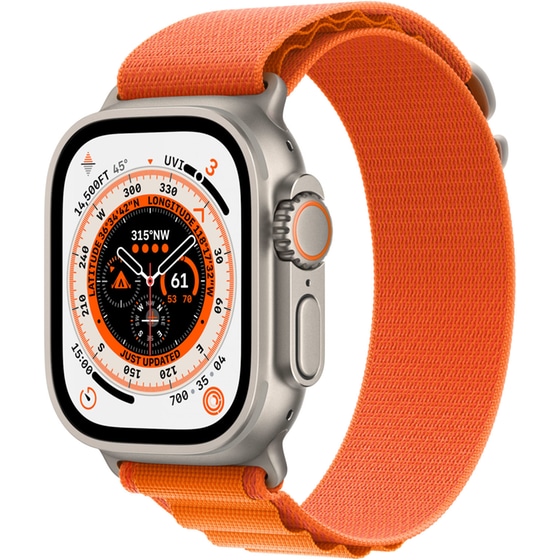 Apple Watch Ultra Titanium 49mm GPS + Cellular -  Orange Alpine Loop Small image 0
