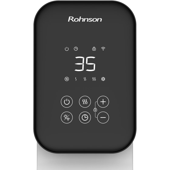 ROHNSON Genius R-2511-23 Καλοριφέρ Λαδιού με Wi-Fi 2500W Λευκό image 1