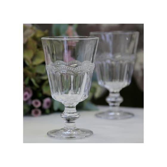 Ποτήρι Chic Antique - Antoinette Γυάλινο 250 ml Διάφανο image 1