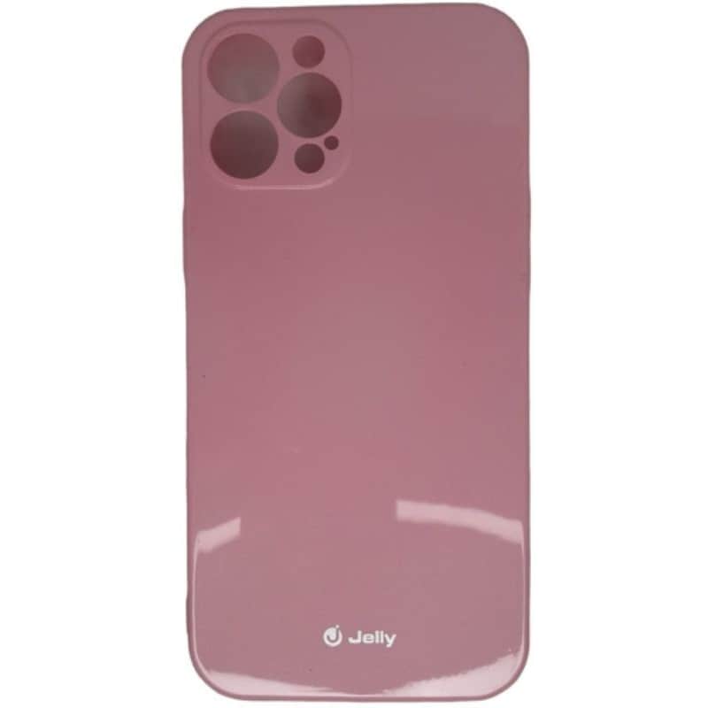 JELLY Θήκη Σιλικόνης Jelly Case Ισχυρής Αντοχής Ροζ (iphone 12 Pro Max) + Δωρο Touchpen